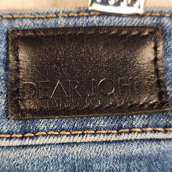 Dear John Denim Shorts Womens Size 29 Blue Medium Wash Stretch 5” Inseam EUC - Picture 11 of 15